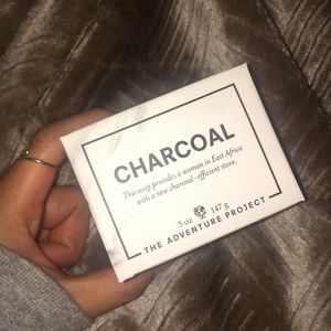 Charcoal Soap from the adventure project🖤✨